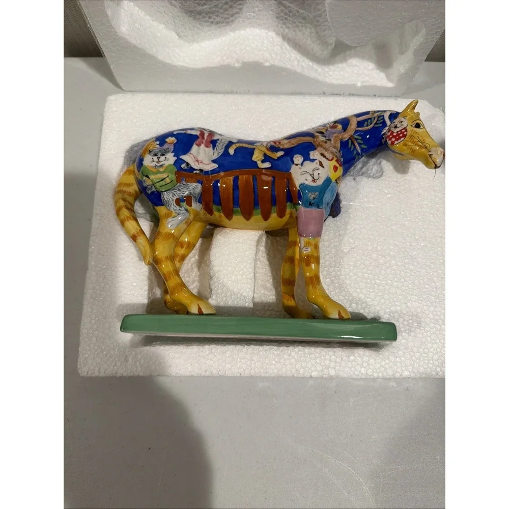 Vtg Trail Of Painted Ponies Kitty Cat's Ball 1E/0059 Elizabeth Lewis Scott 2004